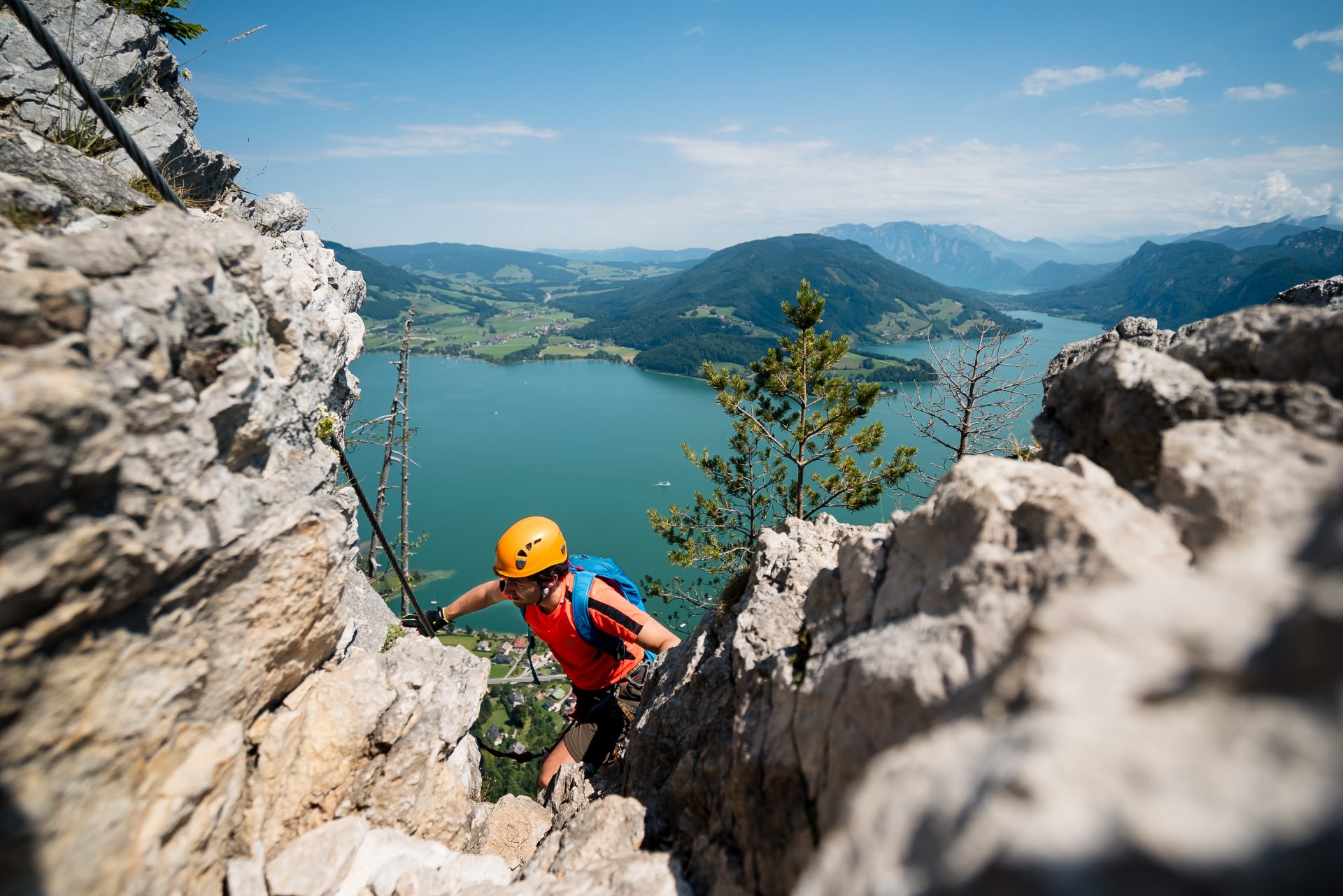 Drachenwand Klettersteig Mondsee