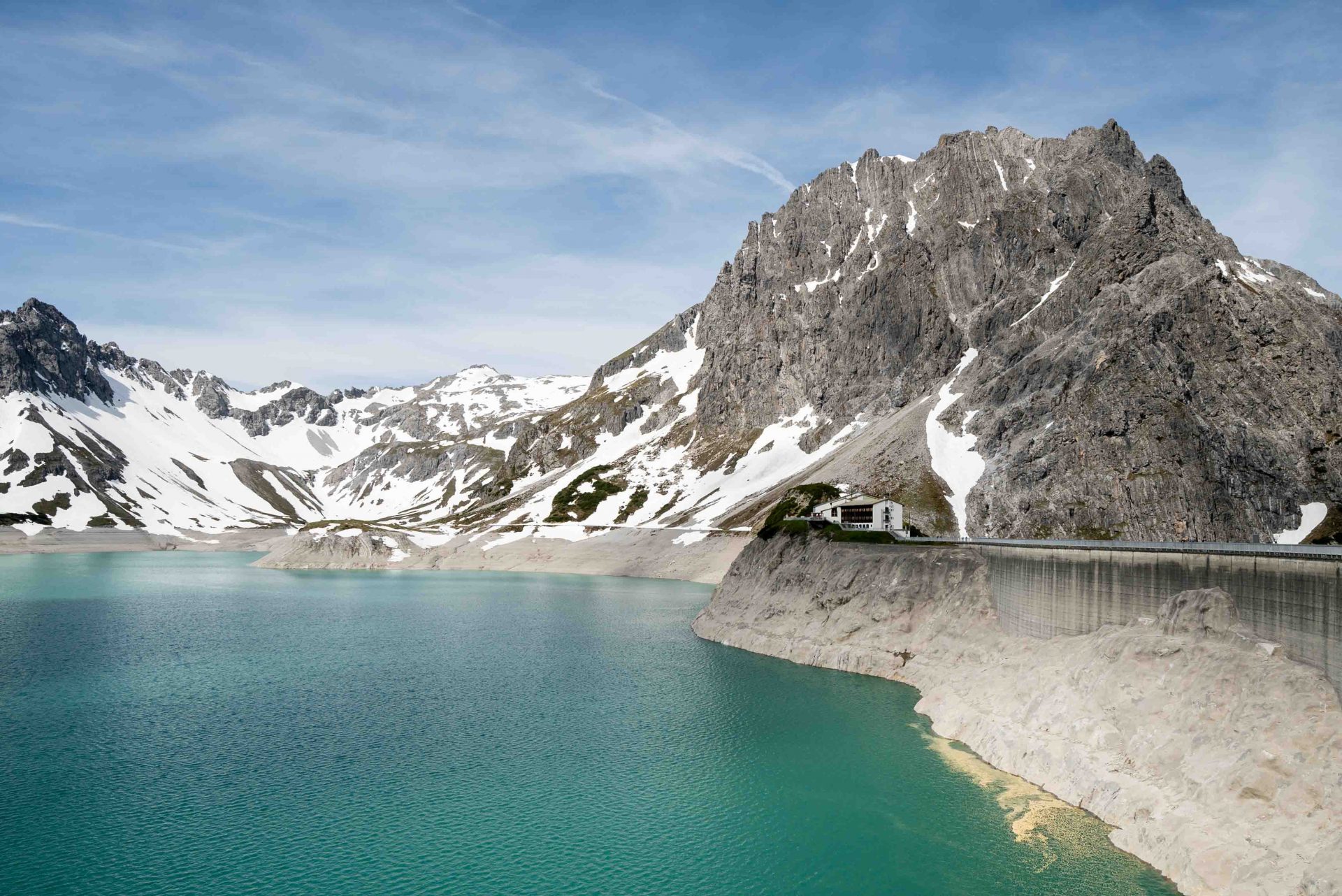 Lünersee in het Brandnertal